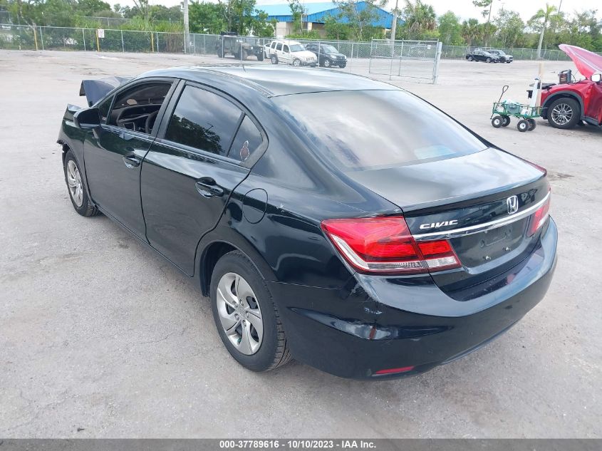 2015 HONDA CIVIC LX - 19XFB2F50FE110467