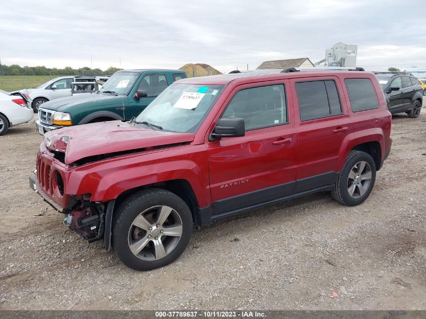 2016 JEEP PATRIOT HIGH ALTITUDE EDITION - 1C4NJPFA7GD777645