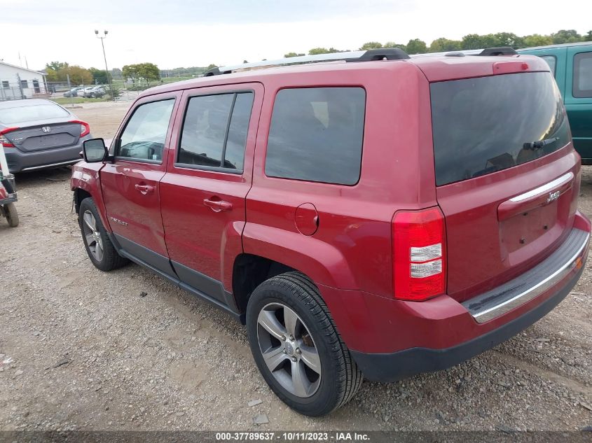 2016 JEEP PATRIOT HIGH ALTITUDE EDITION - 1C4NJPFA7GD777645