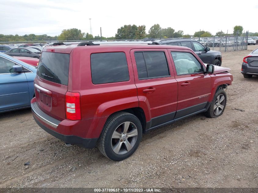 2016 JEEP PATRIOT HIGH ALTITUDE EDITION - 1C4NJPFA7GD777645