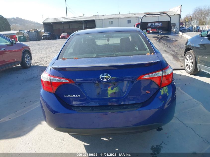 2015 TOYOTA COROLLA L/LE/S/S PLUS/LE PLUS - 2T1BURHE1FC299613