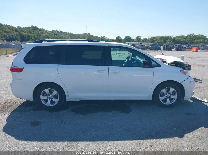 2017 TOYOTA SIENNA LE - 5TDKZ3DC0HS847694