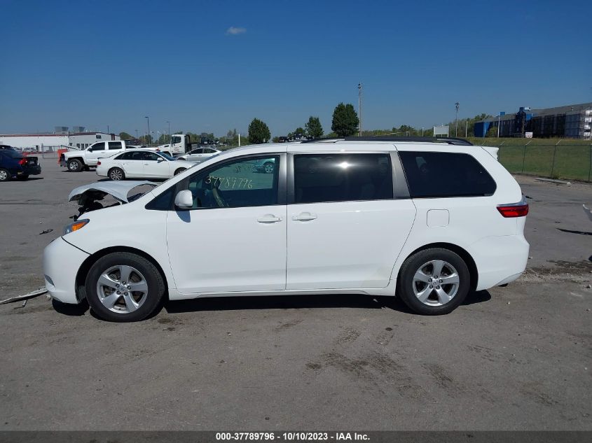 2017 TOYOTA SIENNA LE - 5TDKZ3DC0HS847694