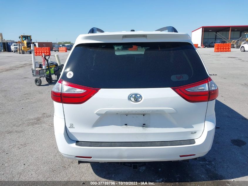 2017 TOYOTA SIENNA LE - 5TDKZ3DC0HS847694