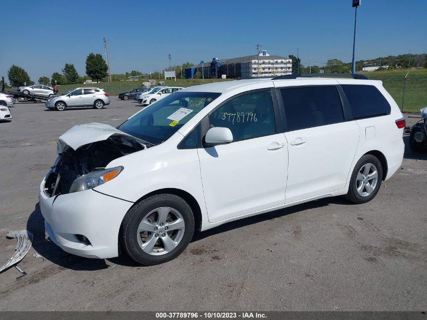 2017 TOYOTA SIENNA LE - 5TDKZ3DC0HS847694