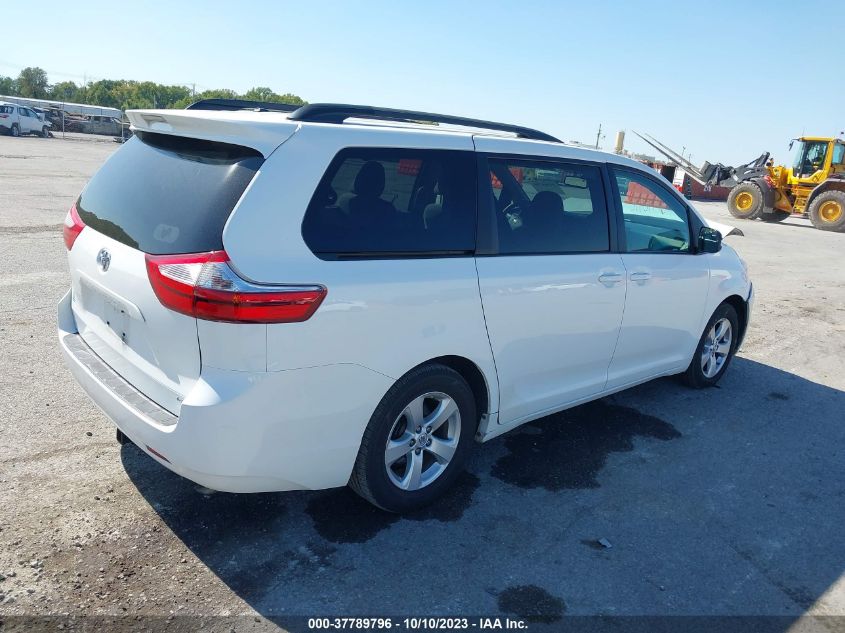 2017 TOYOTA SIENNA LE - 5TDKZ3DC0HS847694