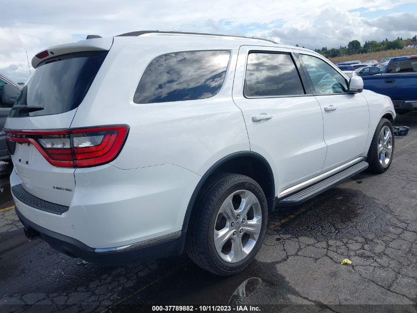 2014 DODGE DURANGO LIMITED - 1C4RDJDG9EC552546