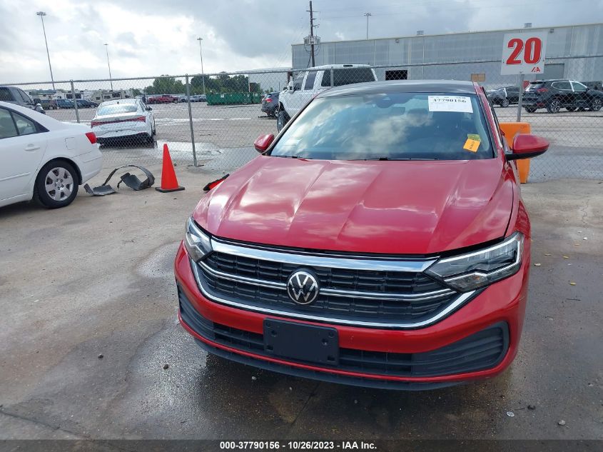 VIN 3VW7M7BU8PM050841 2023 VOLKSWAGEN JETTA SE