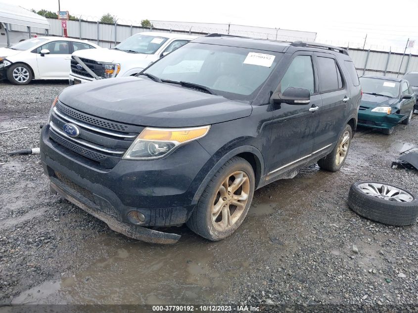 2014 FORD EXPLORER LIMITED - 1FM5K7F83EGA44431
