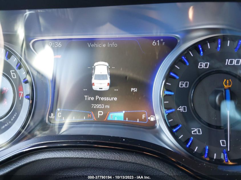 2016 CHRYSLER 300 S - 2C3CCAGG5GH209094