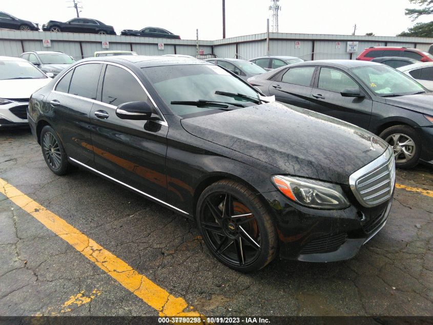 2015 MERCEDES-BENZ C 300 SPORT 4MATIC/LUXURY 4MATIC/4MATIC - 55SWF4KB0FU009028