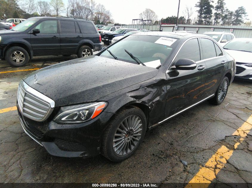 2015 MERCEDES-BENZ C 300 SPORT 4MATIC/LUXURY 4MATIC/4MATIC - 55SWF4KB0FU009028