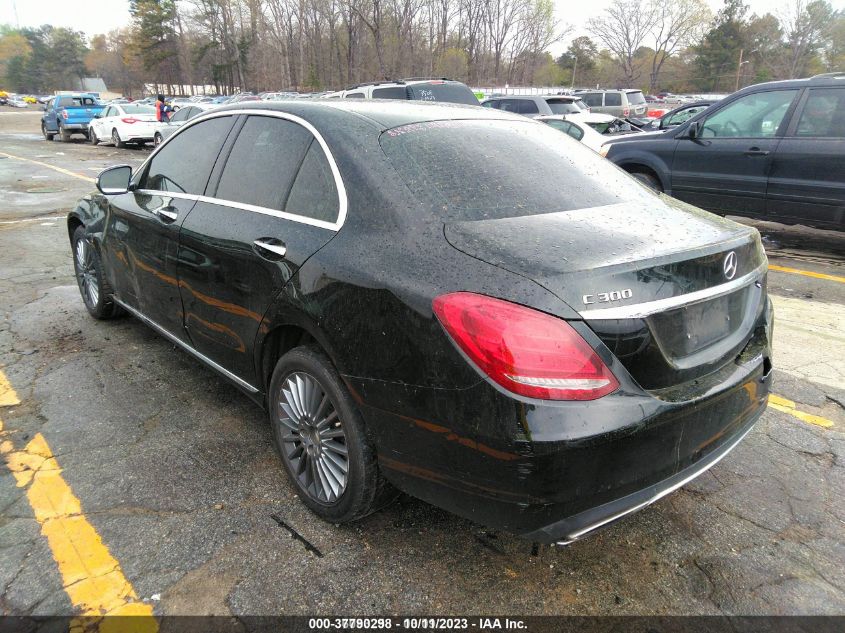 2015 MERCEDES-BENZ C 300 SPORT 4MATIC/LUXURY 4MATIC/4MATIC - 55SWF4KB0FU009028