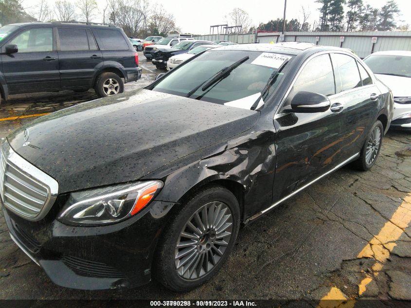 2015 MERCEDES-BENZ C 300 SPORT 4MATIC/LUXURY 4MATIC/4MATIC - 55SWF4KB0FU009028