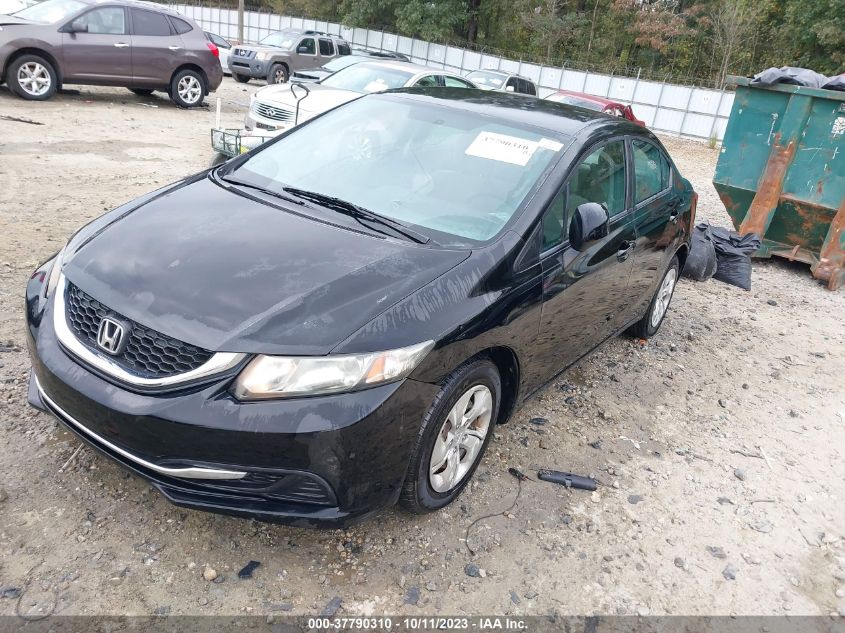 2013 HONDA CIVIC LX - 2HGFB2F5XDH512158