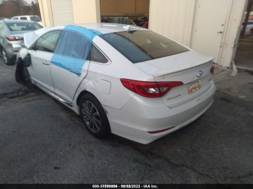 2016 HYUNDAI SONATA 2.4L SPORT - 5NPE34AF0GH280281