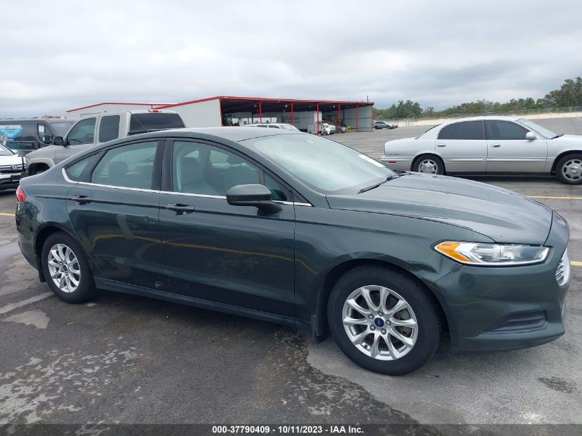 2015 FORD FUSION S - 3FA6P0G76FR262578