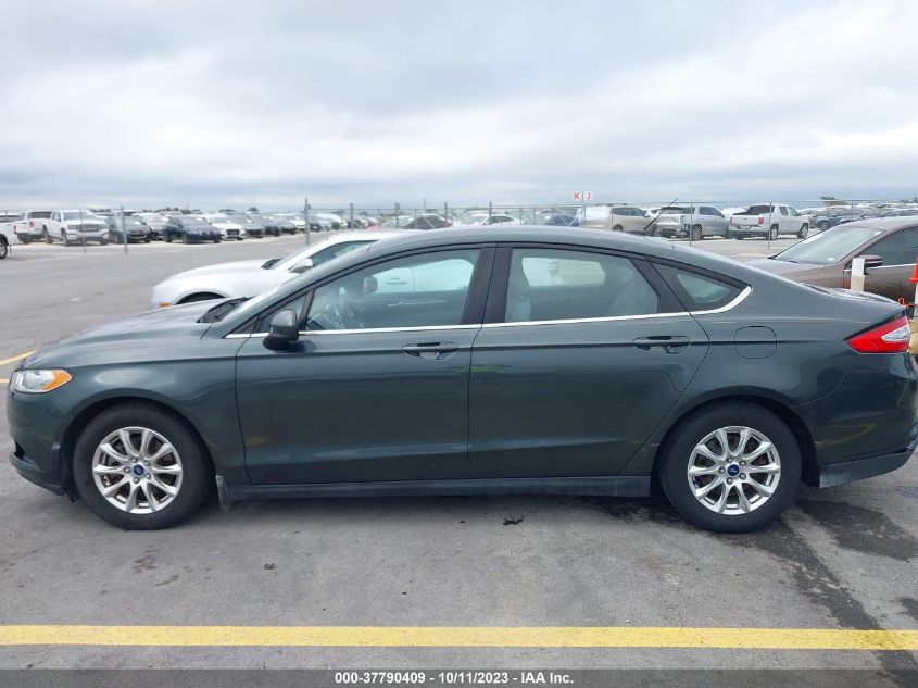 2015 FORD FUSION S - 3FA6P0G76FR262578