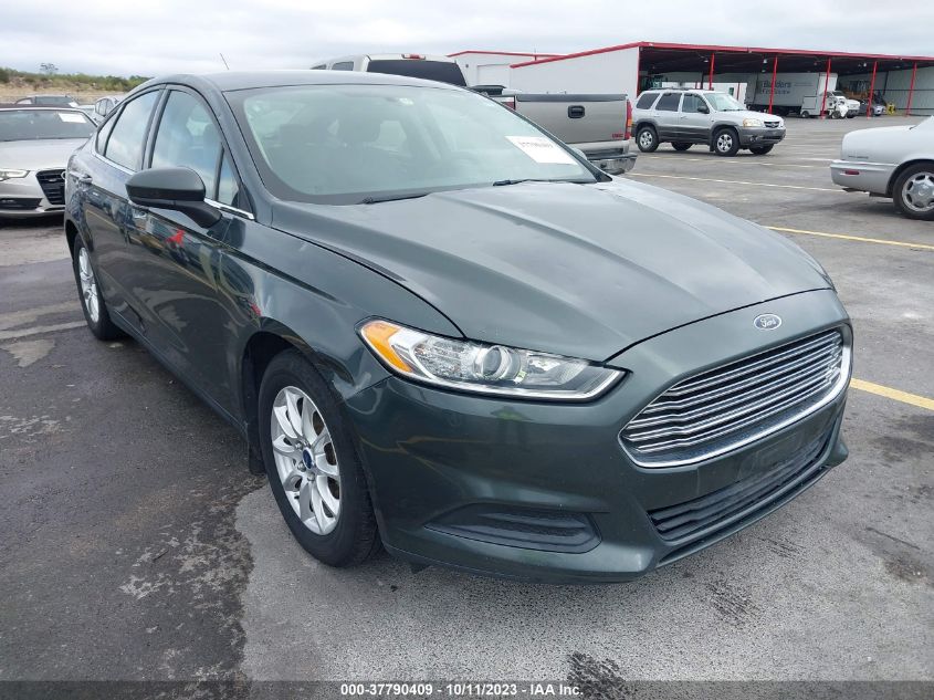 2015 FORD FUSION S - 3FA6P0G76FR262578