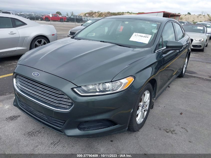 2015 FORD FUSION S - 3FA6P0G76FR262578