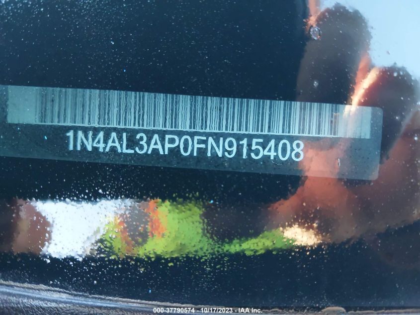 2015 NISSAN ALTIMA 2.5 S - 1N4AL3AP0FN915408