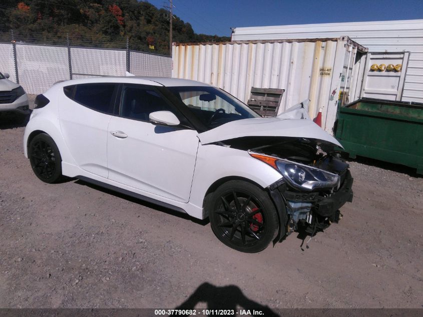 2015 HYUNDAI VELOSTER TURBO - KMHTC6AE7FU222663