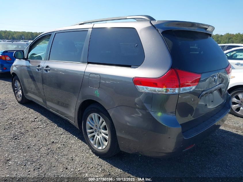 2014 TOYOTA SIENNA XLE/XLE AAS/LTD - 5TDYK3DCXES431212