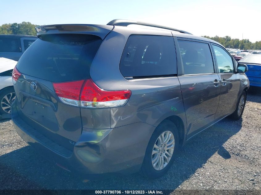 2014 TOYOTA SIENNA XLE/XLE AAS/LTD - 5TDYK3DCXES431212