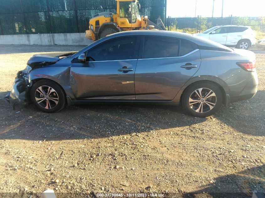 VIN 3N1AB8CV7MY300816 2021 NISSAN SENTRA SV