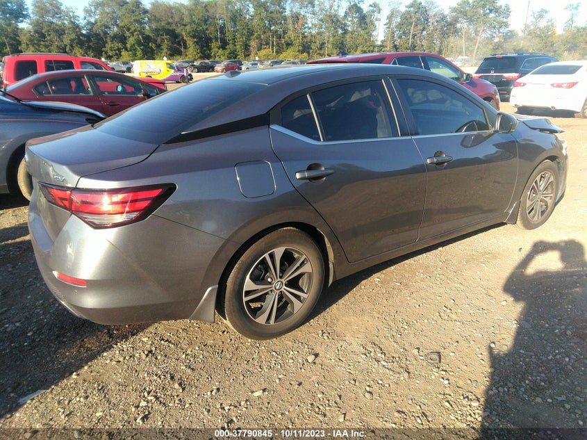 VIN 3N1AB8CV7MY300816 2021 NISSAN SENTRA SV