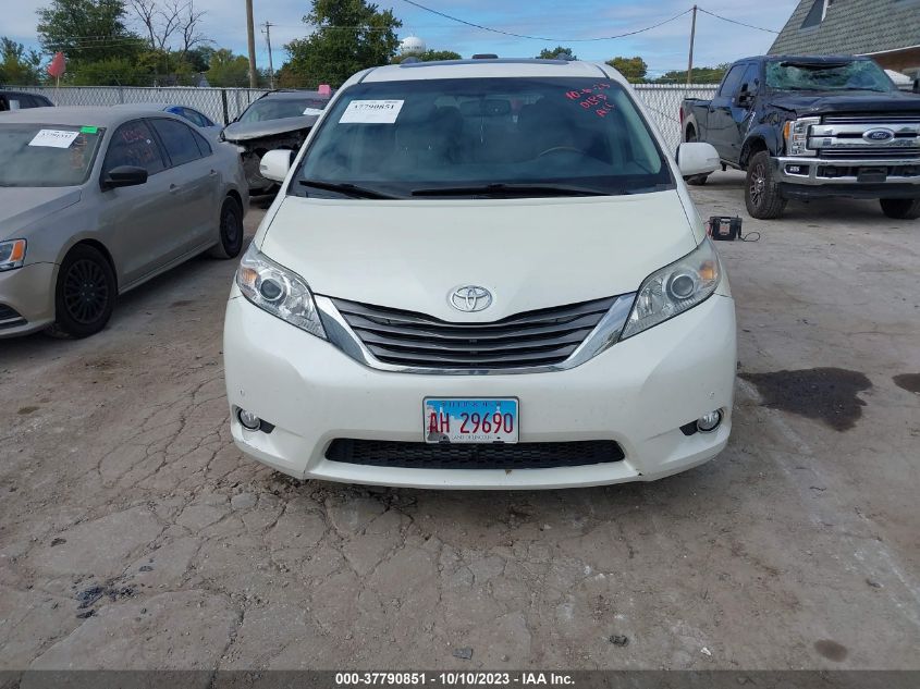 2013 TOYOTA SIENNA XLE/LIMITED - 5TDYK3DC1DS319364