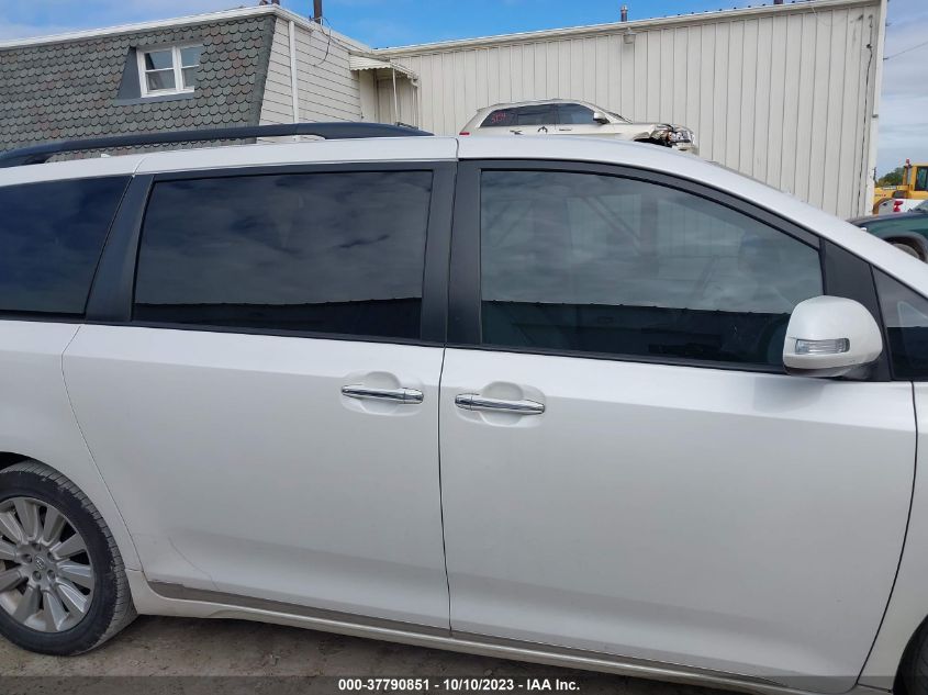 2013 TOYOTA SIENNA XLE/LIMITED - 5TDYK3DC1DS319364