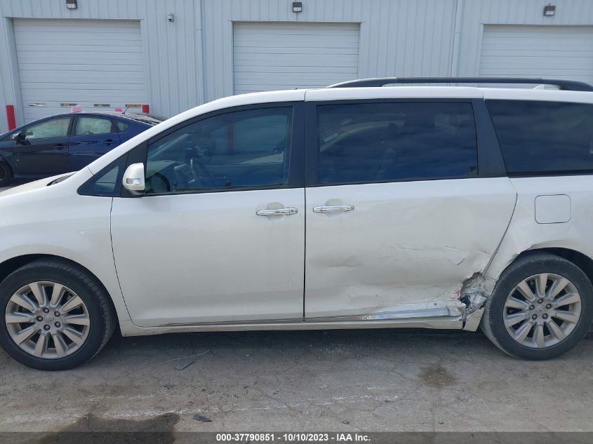 2013 TOYOTA SIENNA XLE/LIMITED - 5TDYK3DC1DS319364