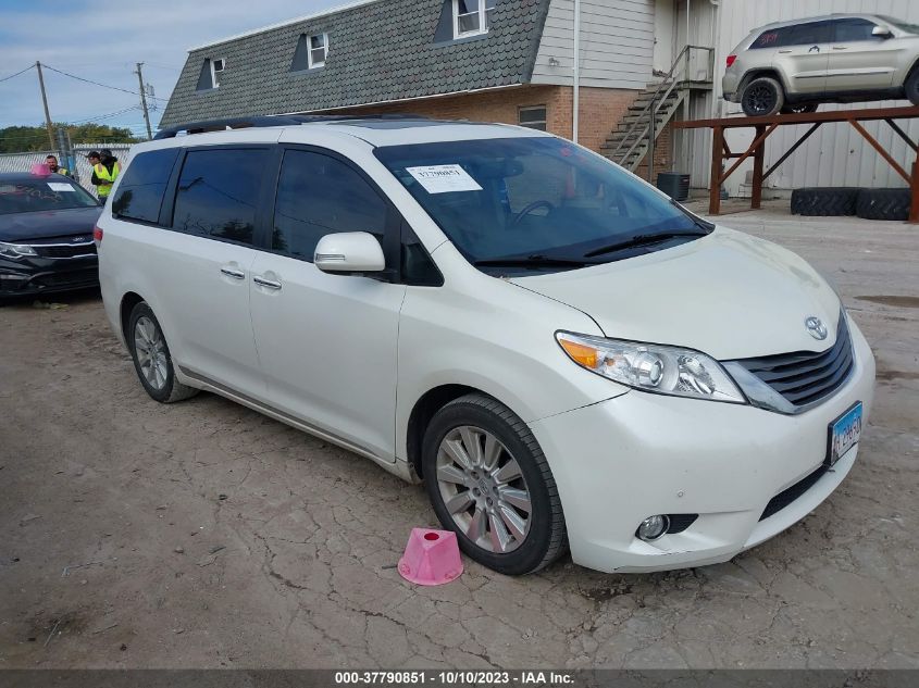 2013 TOYOTA SIENNA XLE/LIMITED - 5TDYK3DC1DS319364