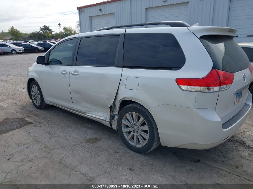 2013 TOYOTA SIENNA XLE/LIMITED - 5TDYK3DC1DS319364