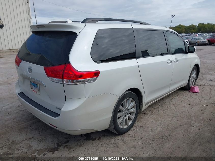 2013 TOYOTA SIENNA XLE/LIMITED - 5TDYK3DC1DS319364