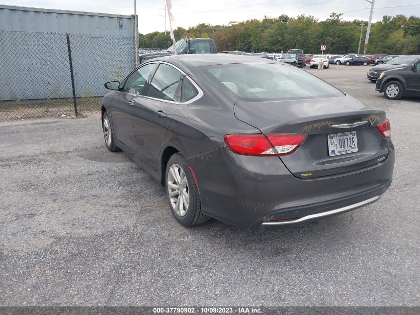 2015 CHRYSLER 200 LIMITED - 1C3CCCABXFN760829