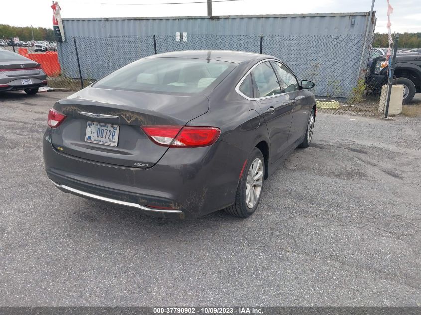 2015 CHRYSLER 200 LIMITED - 1C3CCCABXFN760829