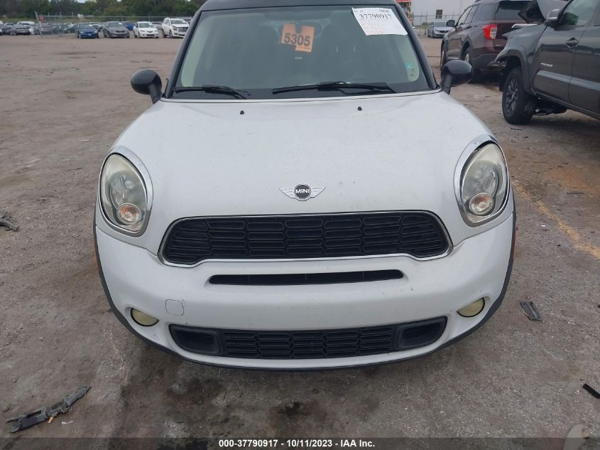 2013 MINI COOPER COUNTRYMAN S WMWZC3C56DWM28310