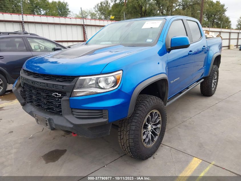 2021 CHEVROLET COLORADO 4WD ZR2 - 1GCGTEEN2M1193890