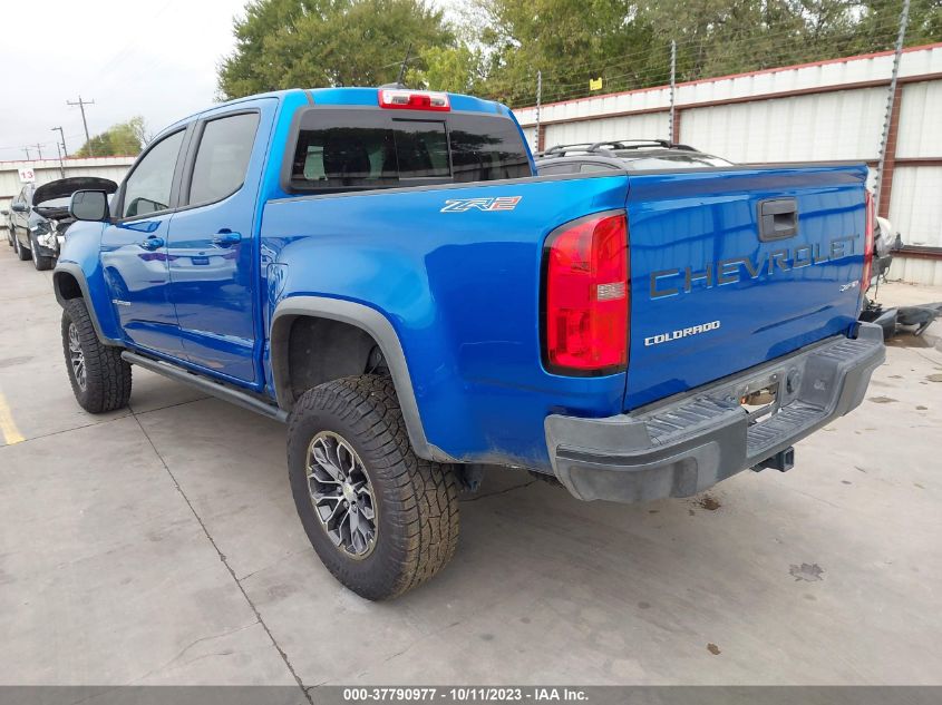 2021 CHEVROLET COLORADO 4WD ZR2 - 1GCGTEEN2M1193890