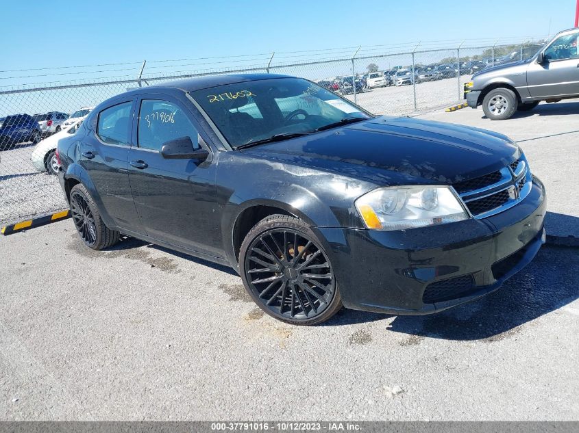 2014 DODGE AVENGER SE - 1C3CDZAG4EN217602
