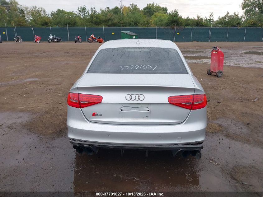 2014 AUDI S4 PREMIUM PLUS - WAUBGAFL7EA111767