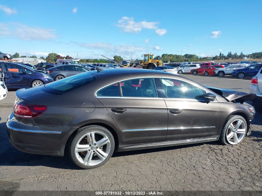 2014 VOLKSWAGEN CC R-LINE - WVWBP7AN1EE527479