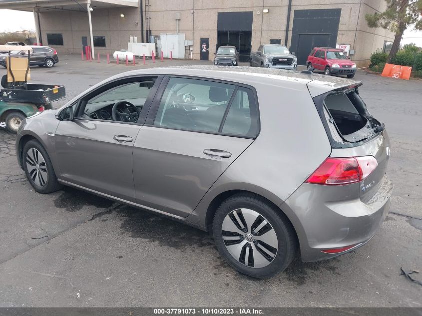 2016 VOLKSWAGEN E-GOLF SE - WVWKP7AU4GW914726