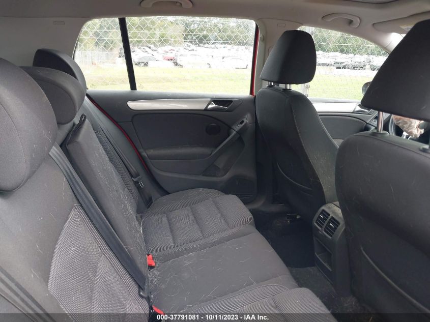 2013 VOLKSWAGEN GOLF TDI W/SUNROOF & NAV - WVWDM7AJ6DW114092