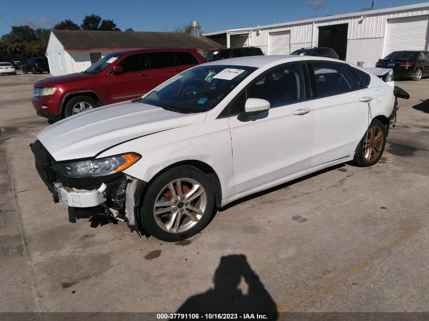 2018 FORD FUSION SE - 3FA6P0HD7JR228422