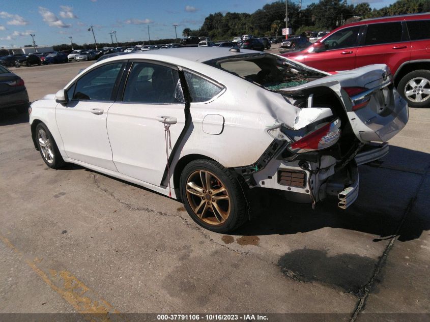 2018 FORD FUSION SE - 3FA6P0HD7JR228422