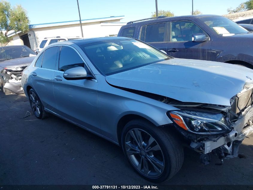 2015 MERCEDES-BENZ C 300 SPORT 4MATIC/LUXURY 4MATIC/4MATIC - 55SWF4KB0FU000765
