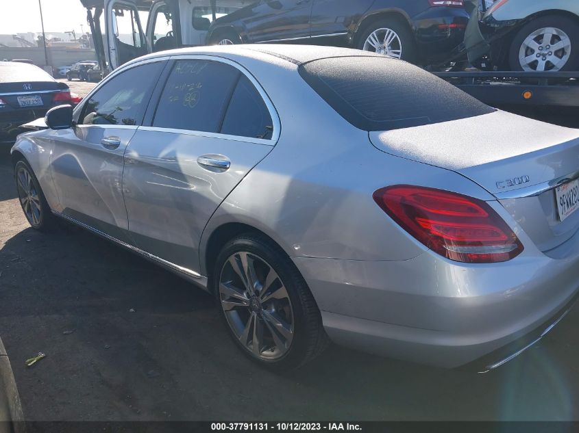 2015 MERCEDES-BENZ C 300 SPORT 4MATIC/LUXURY 4MATIC/4MATIC - 55SWF4KB0FU000765